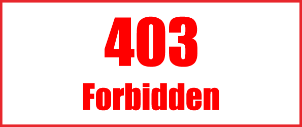 403 FORBIDDEN